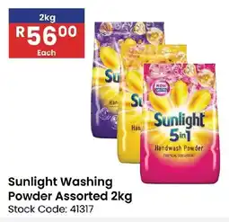 Africa Cash and Carry Sunlight Washing Powder Assorted offer