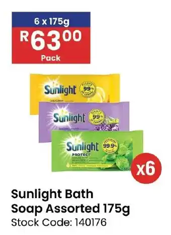 Africa Cash and Carry Sunlight Bath Soap Assorted offer