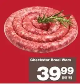 Check Star Checkstar Braai Wors offer