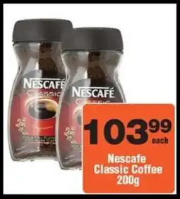 Check Star Nescafe Classic Coffee offer