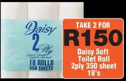 Daisy Soft Toilet Roll 2ply