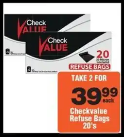 Check Star Checkvalue Refuse Bags offer