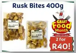 Foodeez Rusk Bites offer