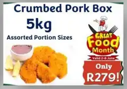 Foodeez Crumbed Pork Box offer