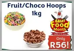 Foodeez Fruit/ Choco Hoops offer