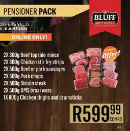 Bluff Meat Supply Combo offer