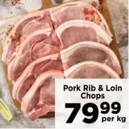 Food Lover's Market Pork Rib & Loin Chops offer