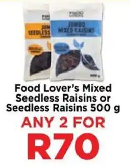 Food Lover's Market Food Lover's Mixed Seedless Raisins or Seedless Raisins offer