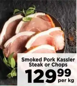 Food Lover's Market Smoked Pork Kassler Steak or Chops offer