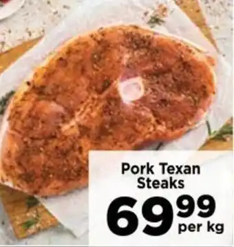 Food Lover's Market Pork Texan Steaks offer