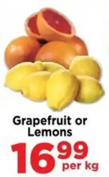 Food Lover's Market Grapefruit or Lemons offer