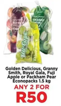 Food Lover's Market Golden Delicious, Granny Smith, Royal Gala, Fuji Apple or Packham Pear Econopacks offer