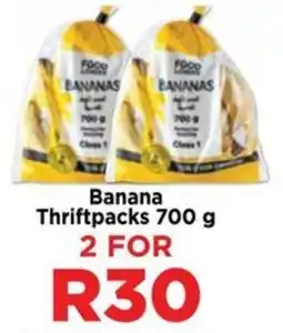 Food Lover's Market Banana Thriftpacks offer