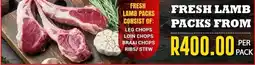 Chikro Food Market Fresh lamb packs offer