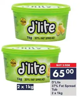President Hyper D'lite 37% Fat Spread Tub offer