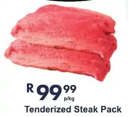 President Hyper Tenderized Steak Pack offer