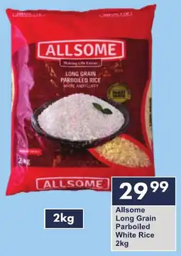 President Hyper Allsome Long Grain Parboiled White Rice offer