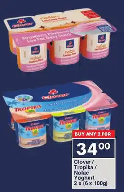 President Hyper Clover/ Tropika/ Nolac Yoghurt offer