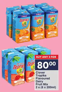 President Hyper Clover Tropika Flavoured Dairy Fruit Mix offer