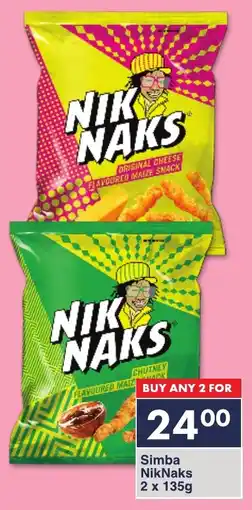 President Hyper Simba NikNaks offer