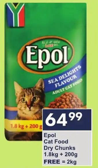 President Hyper Epol Cat Food Dry Chunks offer