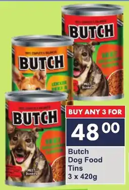 President Hyper Butch Dog Food Tins offer