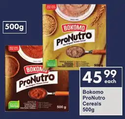 President Hyper Bokomo ProNutro Cereals offer