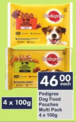 President Hyper Pedigree Dog Food Pouches Multi Pack offer