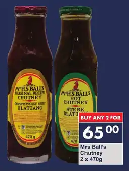 President Hyper Mrs Ball's Chutney offer