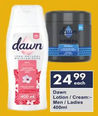 President Hyper Dawn Lotion/ Cream Men/ Ladies offer
