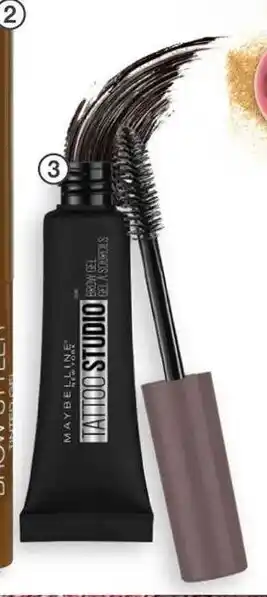 Dis-Chem Maybelline Tattoo Studio Brow Gel offer