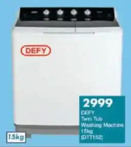 President Hyper DEFY Twin Tub Washing Machine offer