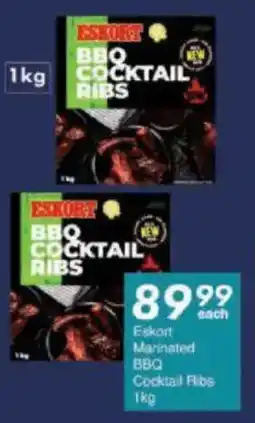 President Hyper Eskort Marinated BBQ Cocktail Ribs offer