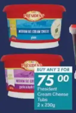 President Hyper President Cream Cheese Tubs offer