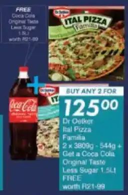 President Hyper Dr Oetker Ital Pizza Familia offer