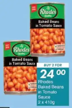 President Hyper Rhodes Baked Beans in Tomato Sauce offer