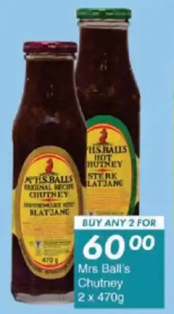 President Hyper Mrs Ball's Chutney offer