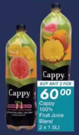 President Hyper Cappy 100% Fruit Juice Blend offer