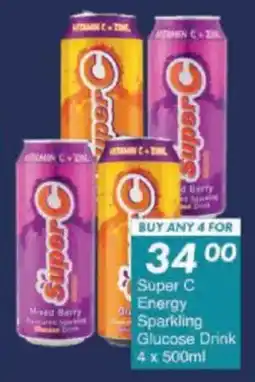 President Hyper Super C Energy Sparkling Glucose Drink offer