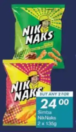 President Hyper Simba NikNaks offer
