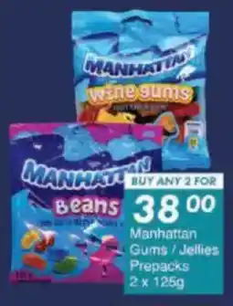 President Hyper Manhattan Gums/ Jellies Prepacks offer