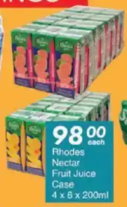 President Hyper Rhodes Nectar Fruit Juice Case offer