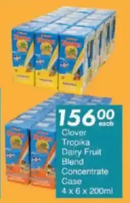 President Hyper Clover Tropika Dairy Fruit Blend Concentrate Case offer