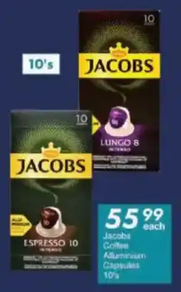 President Hyper Jacobs Coffee Alluminium Capsules offer