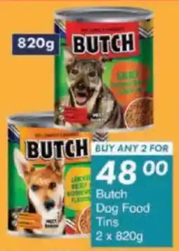President Hyper Butch Dog Food Tins offer