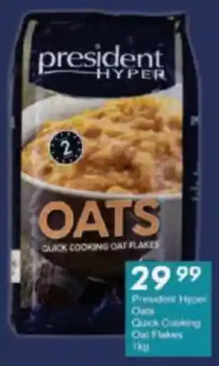 President Hyper President Hyper Oats Quick Cooking Oat Flakes offer