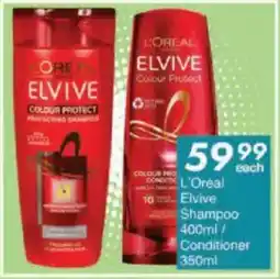 President Hyper L'Oreal Elvive Shampoo/ Conditioner offer
