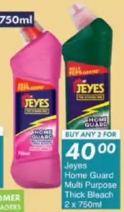 President Hyper Jeyes Home Guard Multi Purpose Thick Bleach offer