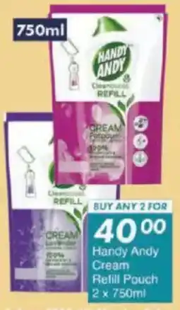 President Hyper Handy Andy Cream Refill Pouch offer
