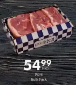 President Hyper Pork Bulk Pack offer